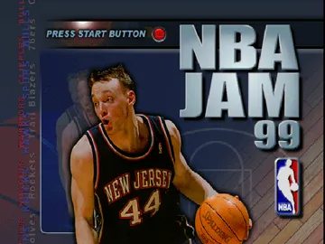 NBA Jam 99 (Europe) screen shot title